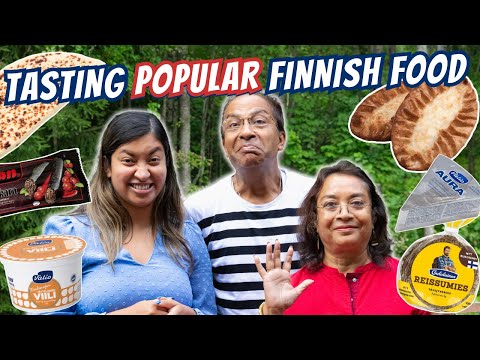 Видео: Мои родители-индийцы впервые пробуют САМУЮ популярную финскую еду | Видео с честной реакцией