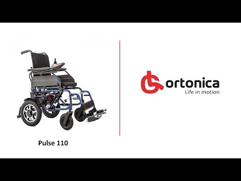 Видео: Инвалидная коляска Ortonica Pulse 110 с электроприводом