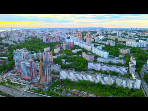 Видео: Над Хабаровском