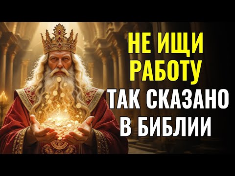 Видео: КАК ЗАРАБАТЫВАТЬ ДЕНЬГИ С ПОМОЩЬЮ БИБЛЕЙСКОЙ МУДРОСТИ | Секреты Царя Соломона