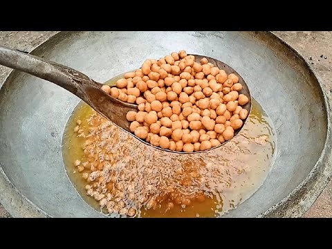 Видео: Рецепт арахиса в оболочке для коммерческого использования | Вкусный, мягкий и хрустящий арахис