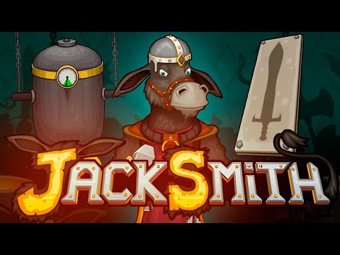 Видео: Та самая легендарная игра про крафт оружия // Jacksmith: Weapons and Warriors