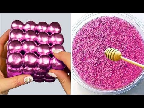 Видео: 1 час необычно удовлетворительной слизи ASMR без музыкальных клипов - Relaxing Slime 2022