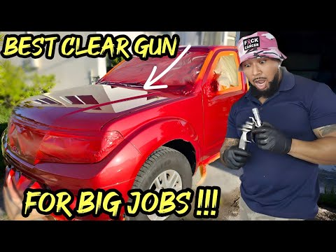 Видео: Мой новый фаворит среди краскопультов! За такую ​​цену! Получайте гладкие мокрые покрытия, не тра...