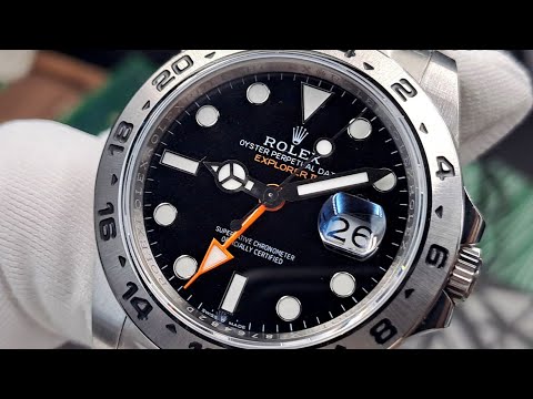 Видео: Rolex Explorer II мужские механические часы с автоподзаводом🔥