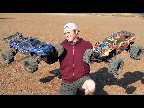 Видео: XRT лучше, но веселее ли он? (Traxxas X-Maxx против XRT)