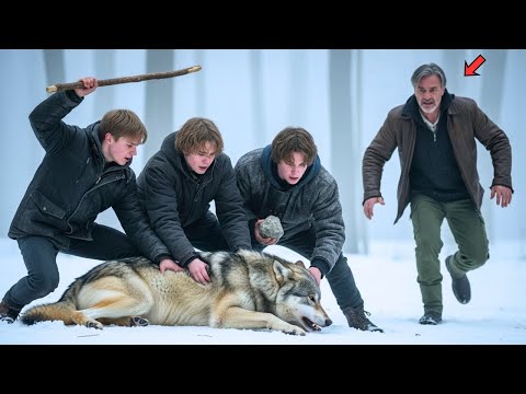 Видео: Ветеран в лесах Карелии и израненный волк — то, что произошло дальше, заставит вас замолчать