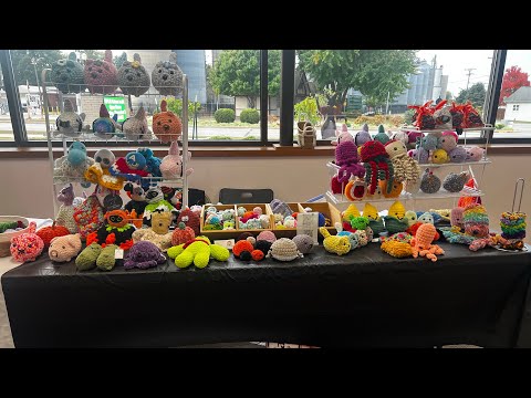 Видео: Результаты выставки рукоделия, коты из буханки Bloom и покупка пряжи Premier #crochet #amigurumic...