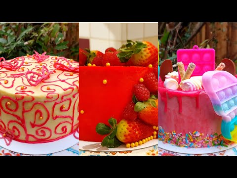Видео: Amazing cake decorating compilation / Интересни варианти за декорация на торта