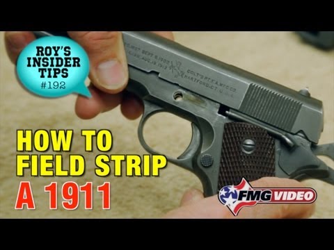 Видео: Как разобрать A 1911