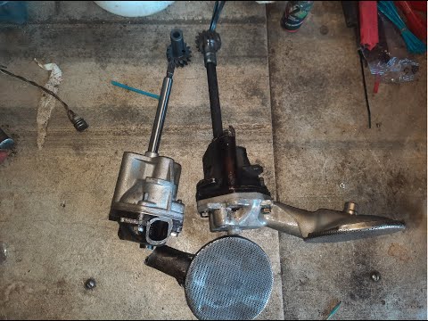 Видео: Масляный насос жигули. Шлицы вала и "грибок", обзор "нового" насоса