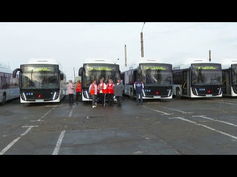 Видео: АВТОБУСЫ НА ПРИРОДНОМ ГАЗЕ ПОПОЛНИЛИ АВТОПАРК АЧИНСКА