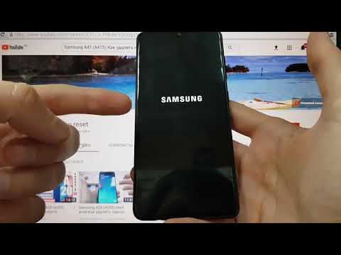 Видео: Samsung Galaxy A41 Hard Reset удалить графический ключ