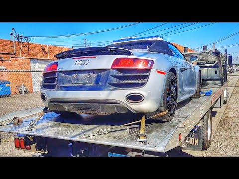 Видео: Ауди R8 - Всё пошло не по плану! Возрождение Cпорткара, оставит меня без штанов.