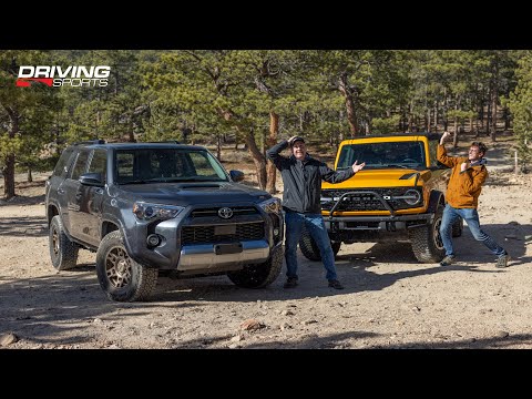 Видео: Решающий момент! Toyota 4Runner 2021 года против Ford Bronco Sasquatch 2021 года