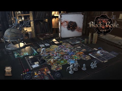 Видео: Распаковка настольной игры Black Rose Wars