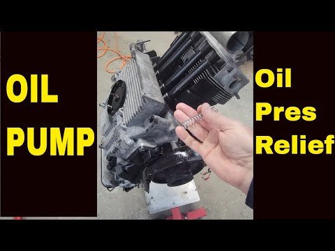 Видео: Предохранительные клапаны давления масла с воздушным охлаждением и масляные насосы VW