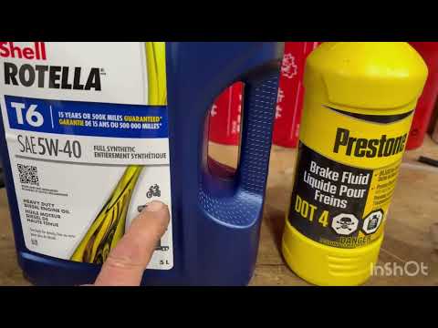 Видео: Дизельное масло в мотоцикл. BMW R1200GS Гусь .