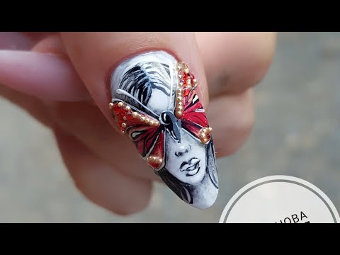 Видео: Сам себе мастер часть 2/Рисуем дизайн на себе/Как рисовать лицо/Малифисента - по отзывам  instagram