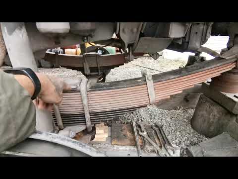 Видео: Измеряйте коренные рессорные листы на КАМАЗе.