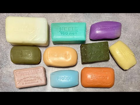 Видео: ASMR Soap/ cutting dry soap/ резка сухого мыла