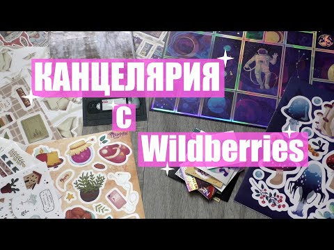 Видео: КАНЦЕЛЯРИЯ с WILDBERRIES ✨ покупки канцелярии для ежедневника