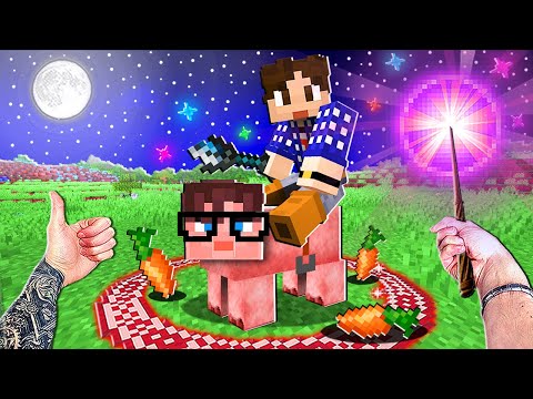 Видео: ПРЕВРАТИЛ МОЕГО ЛУЧШЕГО ДРУГА В СВИНЬЮ! МАГИЯ В МАЙНКРАФТ