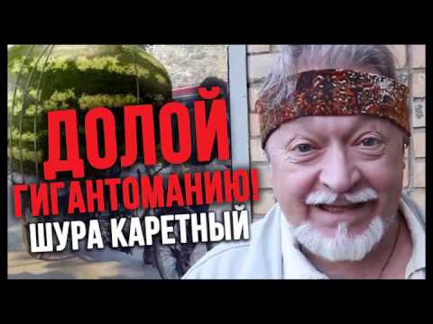 Видео: Шура Каретный -  Долой Гигантоманию