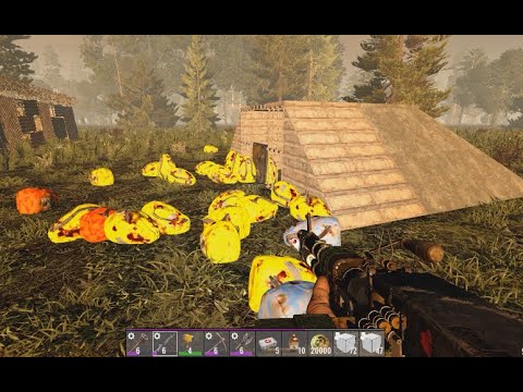 Видео: Простейшая и надежная, лучшая база от орды. 7 Days to Die