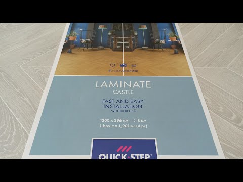 Видео: Ламинат Quick Step Castle Дуб Светло-серый Патина - отзыв мастера