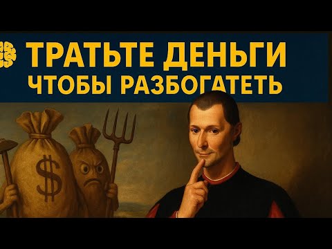 Видео: ТРАТЬТЕ, чтобы РАЗБОГАТЕТЬ: Макиавелли о ДЕНЬГАХ и ВЛАСТИ