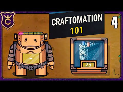 Видео: ПРОГРАММИРОВАНИЕ АВТОМАТИЗАЦИИ БАТАРЕЕК! Craftomation 101 Programming & Craft