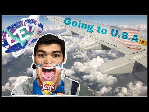 Видео: Перелет в США !!! FLEX - VLOG #1 FLIGHT to the U.S.A)