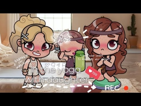 Видео: На йоге с доченькой)🐥 в аватар world 🌎!Влог эстэтика 🌱🐑🤎🐾🧸🍂#люблюподписчиков #вылучшиеребят 💓