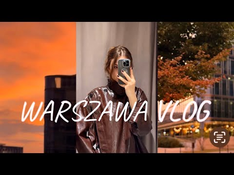 Видео: Warszawa Vlog | Zara, работа и уютные осенние моменты