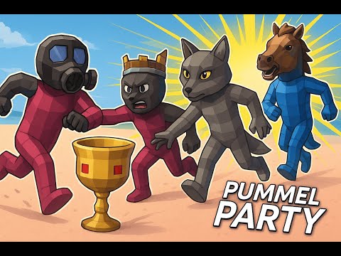 Видео: Я ПРОИГРЫВАЛ ВСЮ ИГРУ, НО ВЫТАЩИЛ ФИНАЛ! 😂 | Pummel Party с друзьями