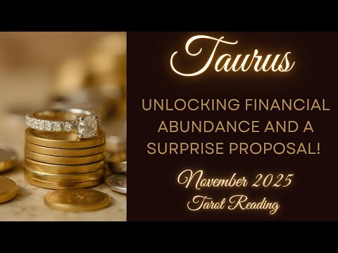 Видео: ТЕЛЕЦ ~ ОТКРЫТИЕ ФИНАНСОВОГО ИЗОБИЛИЯ И НЕОЖИДАННОЕ ПРЕДЛОЖЕНИЕ! ~ ЕЖЕМЕСЯЧНОЕ ГАДАНИЕ ТАРО НА НО...