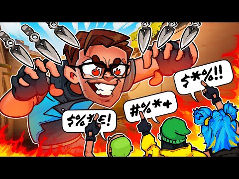 Видео: Заставляю болтунов из Valorant замолчать с помощью моего JETT