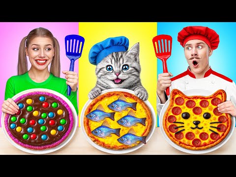 Видео: Кулинарный Челлендж с Котиком от Multi DO Smile