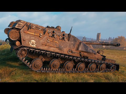 Видео: СУ-122В • Первые 10К УРОНА • World of Tanks