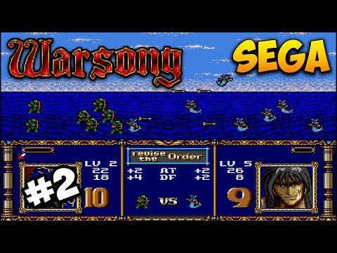 Видео: Warsong / Langrisser прохождение #2 на русском (Sega, SMD)