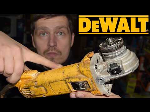 Видео: Настоящий конструктор от Дэволт! Ремонт болгарки DeWALT - подробно!