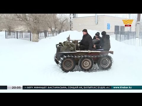 Видео: Ақтөбелік тұрғын жол талғамайтын көлік жасап шығарды