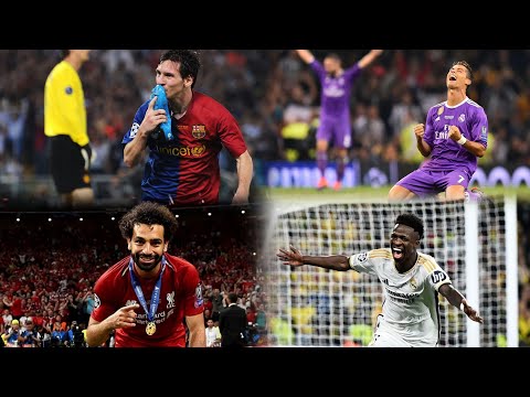 Видео: Все финалы Лиги чемпионов (2008-2024)