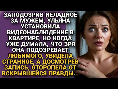 Видео: Заподозрив за мужем неладное, поставила видеокамеру. А когда правда всплыла...