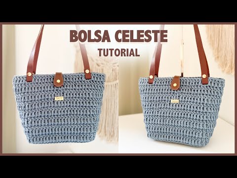 Видео: Вязаная сумка крючком, МАСТЕР-КЛАСС, Crochet Bag Step by Step
