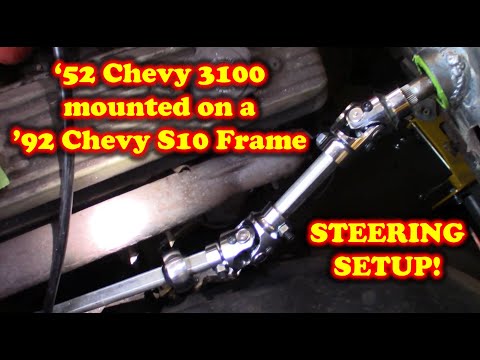 Видео: ЧАСТЬ 39 - 1952 Chevy 3100 - НАСТРОЙКА РУЛЕВОГО УПРАВЛЕНИЯ ЗАВЕРШЕНА!!!!