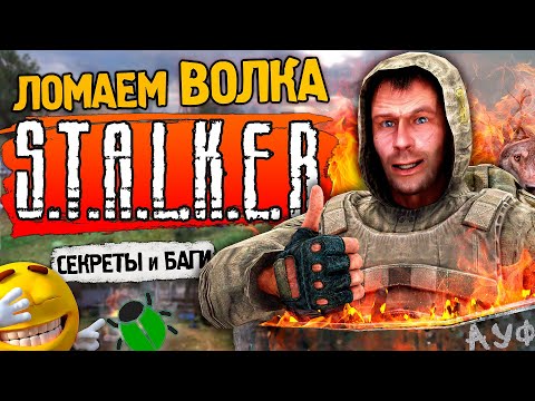 Видео: ПАСХАЛКИ и БАГИ S.T.A.L.K.E.R.: Тень Чернобыля | Как Волк доходит до КОСТРА? | Вырезня в Х18