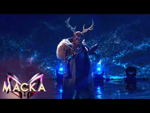 Видео: «Маска» | Выпуск 1. Сезон 1 | Олень. "Танцы на стеклах"