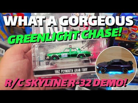 Видео: Нашёл не одну, а целых две погони за одну ночь! + Демонстрация радиоуправляемой модели Skyline от...